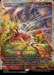 (389) Mutinous Massacre - FRACTURE FOIL - JAPAN SHOWCASE